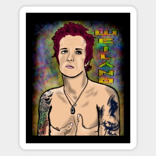 Scott Weiland of Stone Temple Pilots Magnet